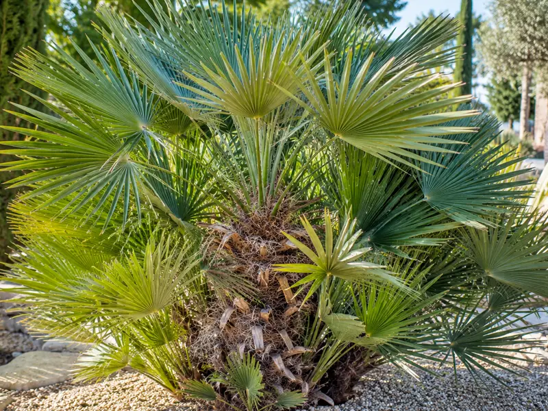 Chamaerops humilis – Europäische Zwergpalme
