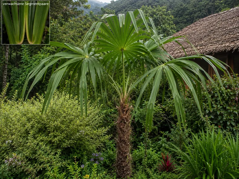 Trachycarpus geminisectus – Vietnampalme